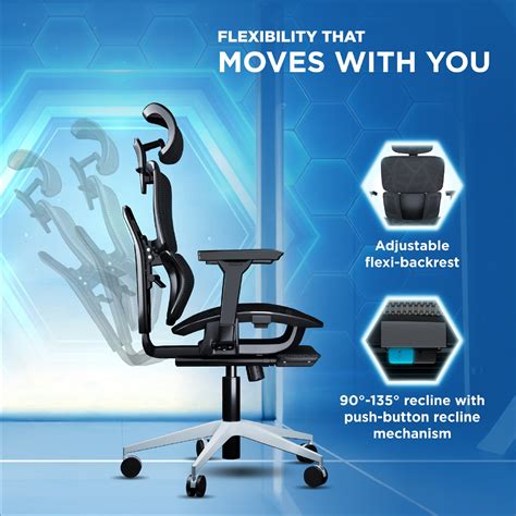 Buy Ultron Premium Ergonomic Office Chair Online @47% OFF | The Sleep ...