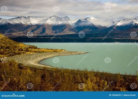 Lake Pukaki - New Zealand stock image. Image of water - 2504639