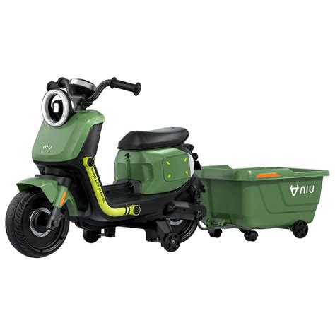 Outdoortoys Electric Ride On Scooter with Trailer | OutdoorToys