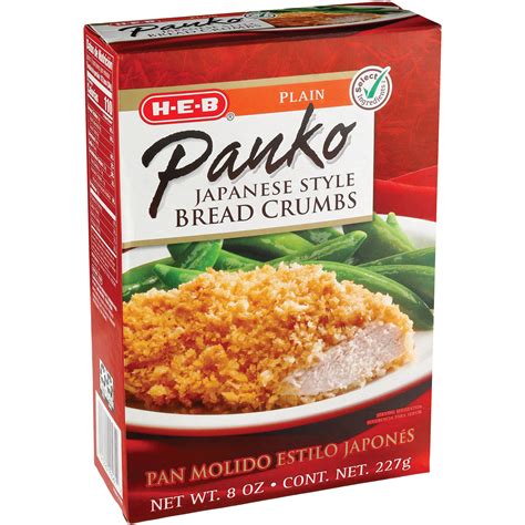 H-E-B Japanese-Style Panko Bread Crumbs - Plain, 8 oz | Central Market ...