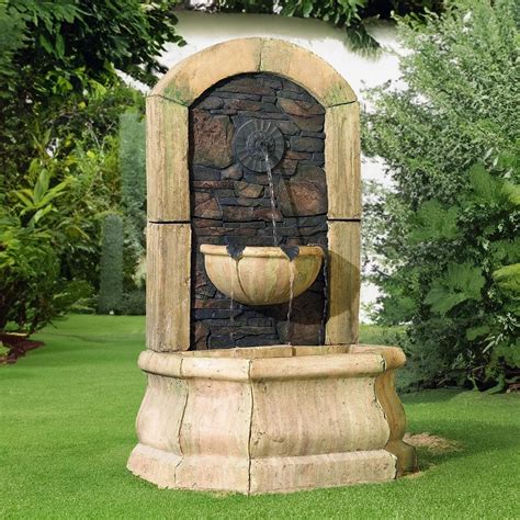 Rustic Outdoor Water Fountain