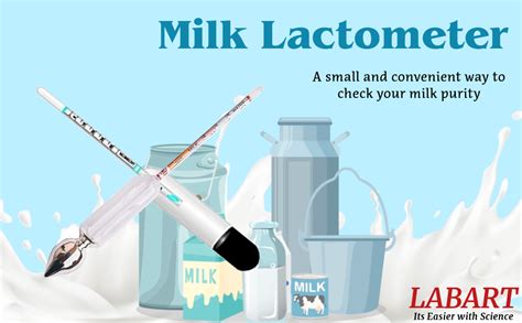 LABART Milk Lactometer Premium Quality for checking Milk Purity with in ...
