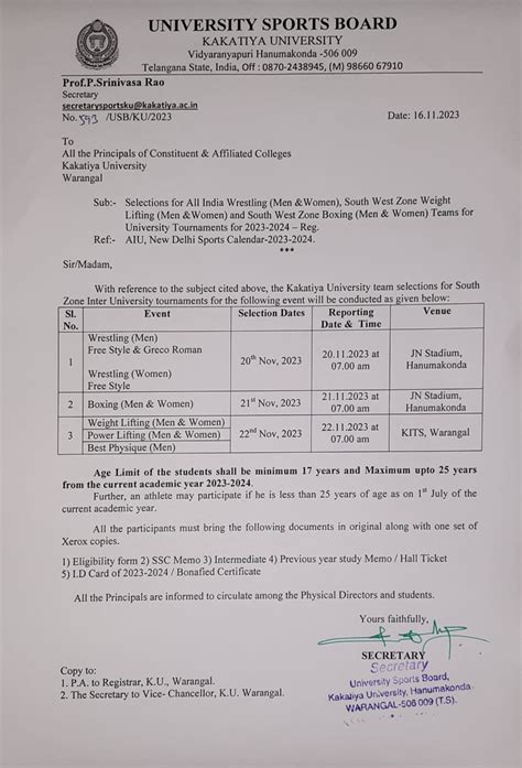 Kakatiya University, Warangal-506009, Telangana, India.