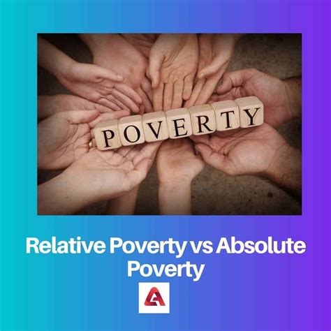 Relative vs Absolute Poverty: Difference and Comparison