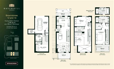 The Brownstones Floor Plan