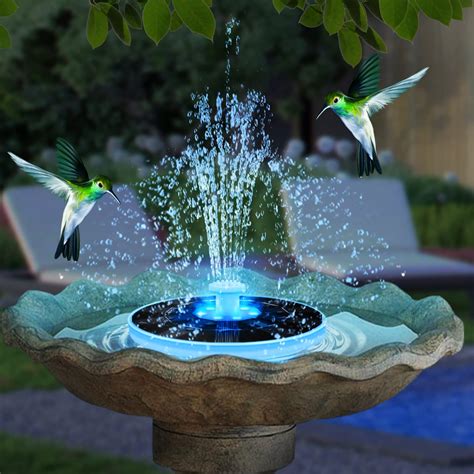 Bird Bath Fountain For Shade at Kate Gask blog