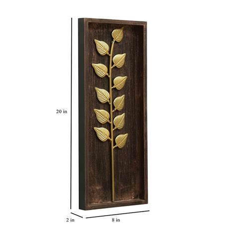 Buy VEDAS Set of 4 Metal Wall Accents from Vedas at just INR 8796.0