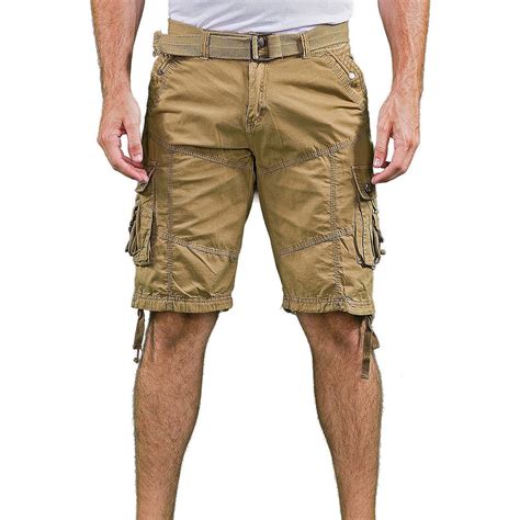 Cargo Shorts // Khaki | Cargo shorts, Cargo pants style, Short men fashion