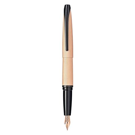 Cross ATX Rose Gold Fountain Pen | Shop Online at Makoba | Cross