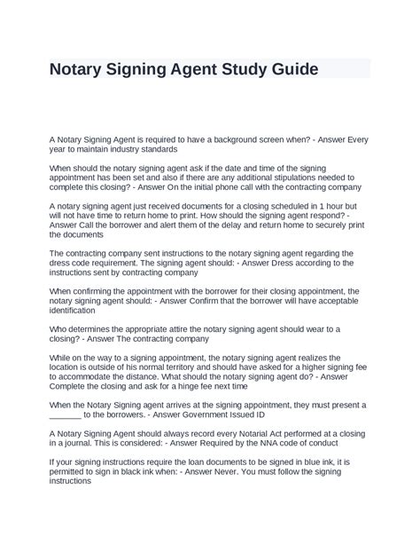 Image result for Notary Study Guide