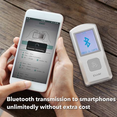 Buy EMAY Portable EKG Monitoring Device (for iPhone & Android, Mac ...