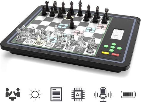 Buy Vonset Core L6 Chess Computer with LED Light Electronic Chess Set ...
