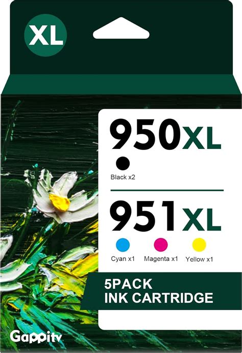 Buy 950 XL 951 XL Compatible Ink Cartridges Replacement for HP 950 951 ...