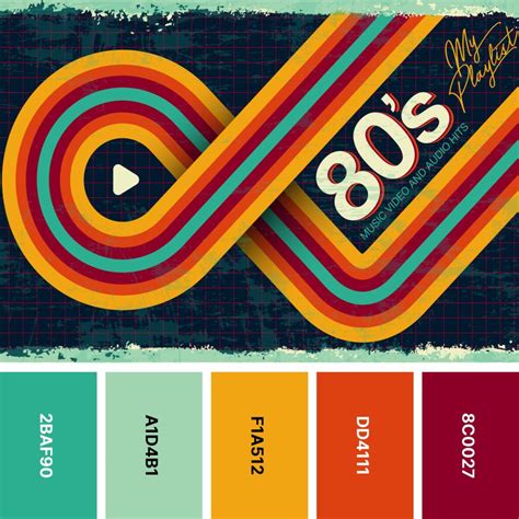 What Colors Were Popular In The 1980S at Lily Port blog