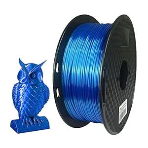 Sapphire Blue PLA Filament 1.75 mm, Filament for 3D Printer 1 kg, Silky ...