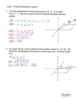 Image result for Vectors Worksheet Precalculus