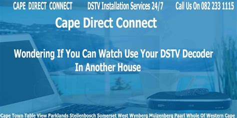 Image result for Using DStv Decoder with a Extender