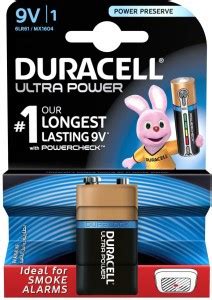 DURACELL Ultra Power 9V 1 Battery - DURACELL : Flipkart.com