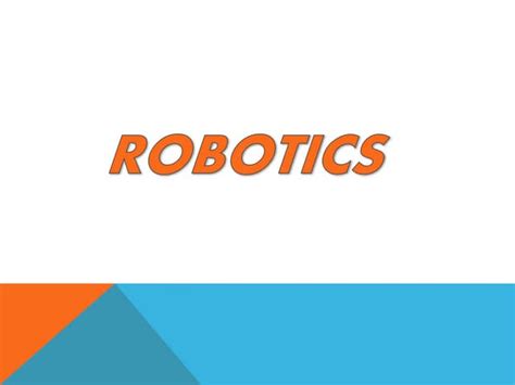Project Robotic Modeling PPT 的图像结果