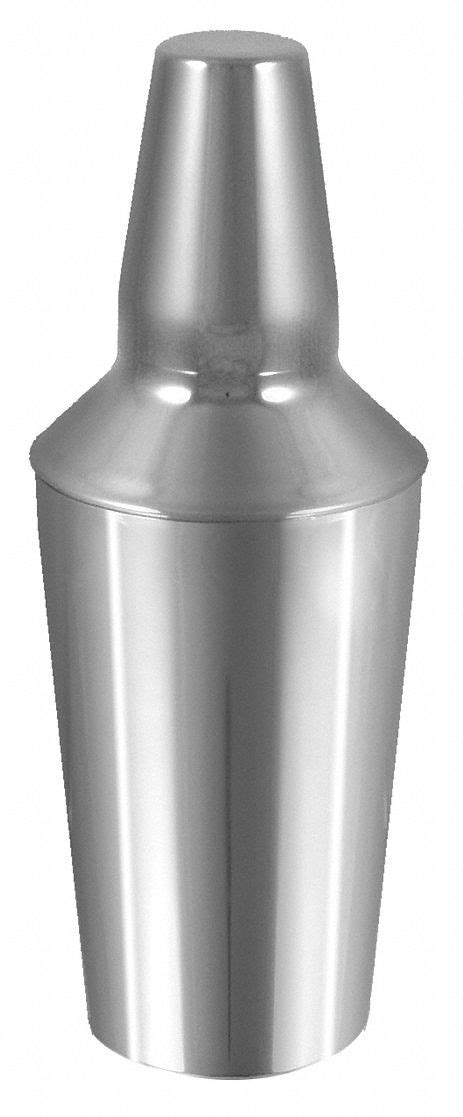 ITI, 10 fl oz Capacity, 7 1/4 in Overall Ht, Cobbler Shaker - 45U717 ...
