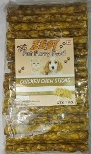 Zest CHICKEN CHEW STICKS Chicken 1 kg Dry Adult, Senior, Young Dog Food ...