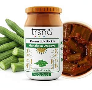 Trsna Drumstick Pickle 400g | Spicy South Indian Traditional Homemade ...