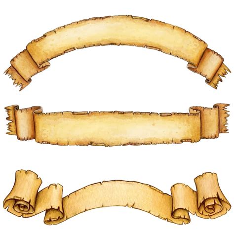 Parchment scroll banner Images - Free Download on Freepik