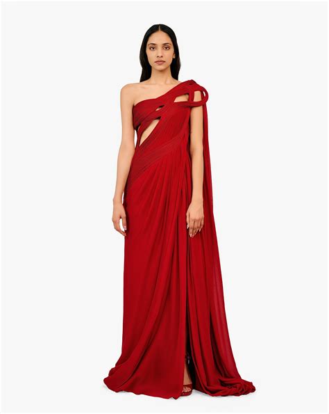 The Stellar Blaze Saree Gown – Gaurav Gupta Official