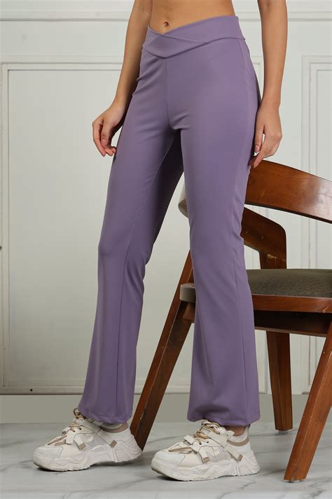 Stretchy Pants for Women - Lightweight Boot-Cut Design – Domin8