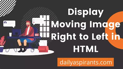 How to Make a Moving Image in One Place in HTML Easy Tutorial 的图像结果