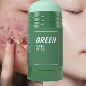 GFSU Green Tea Purifying Clay Stick Mask Oil Control Eggplant Cleaning ...