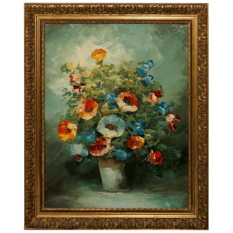 Vintage Flower Canvas at Elizabeth Dunn blog
