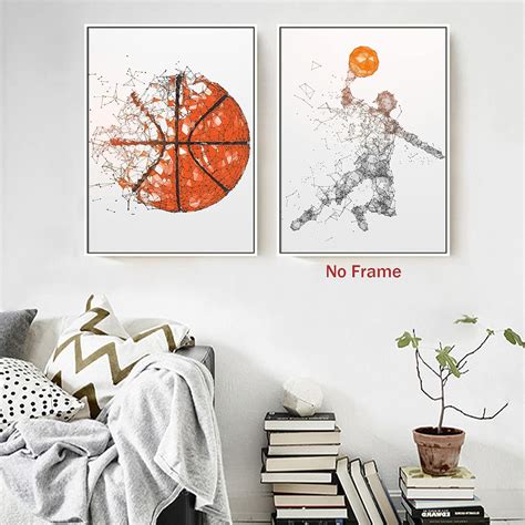 Basketball Wall Art Prints Boys Posters for Bedroom | Ubuy India