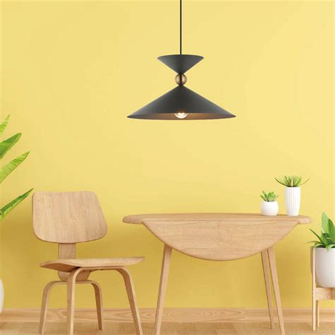 Enchanting Ebony Ellipse Pendant Light | S2B2 | The Light Library