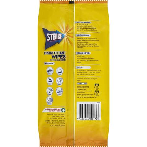 Strike Disinfectant Spray Msds at Leslie Hackett blog