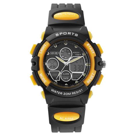 Zoop Quartz Analog Digital Black Dial Black Plastic Strap Watch for ...