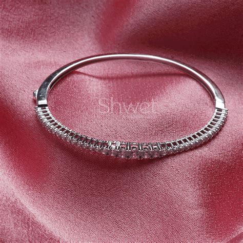 BLING KADA BRACELET | WOMEN CLIP ON | 925 STERLING SILVER – Shwet