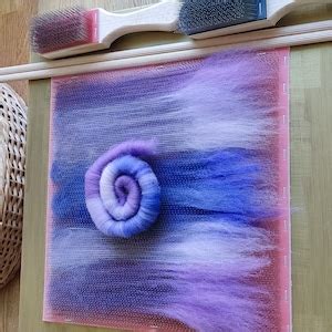 Image result for Using Wool Blending Board