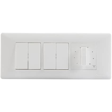 Havells Crabtree Anti Viral Switch (Athena) Combo of 6 M Plate, 10 AX ...