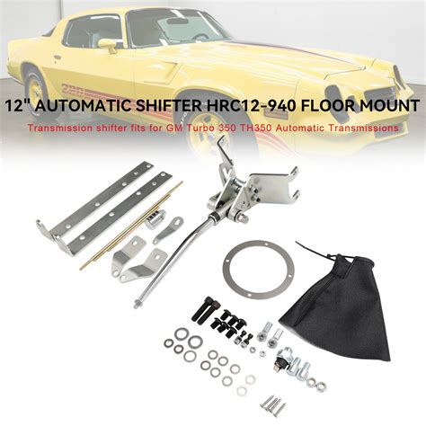 HRC12940 GM Turbo 350 TH350 12" Automatic Shifter HRC12-940 Floor Mount ...