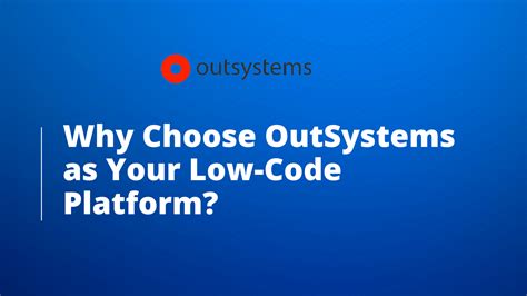 OutSystems Low Code 的图像结果