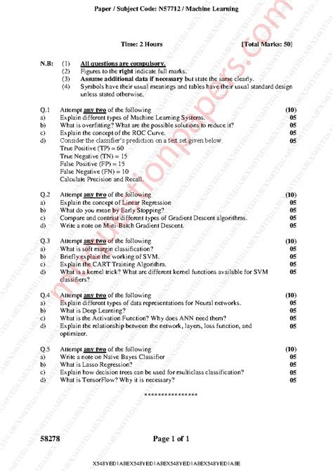 N57722 Natural Language Processing Midterm Exam Notes - MSc CS Sem 2 ...