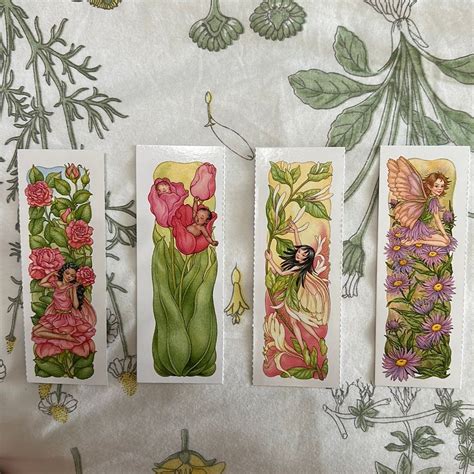 Faerie Bookmarks (4) by Dover Publications (Barnes and Noble ...