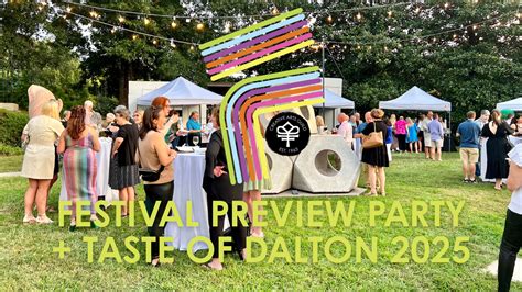 FESTIVAL Preview Party + Taste of Dalton - Visit Dalton, GA
