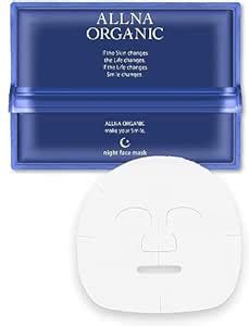 ALLNA Organic Face Pack, Additive-free,30 Pieces, Sensitive Skin ...