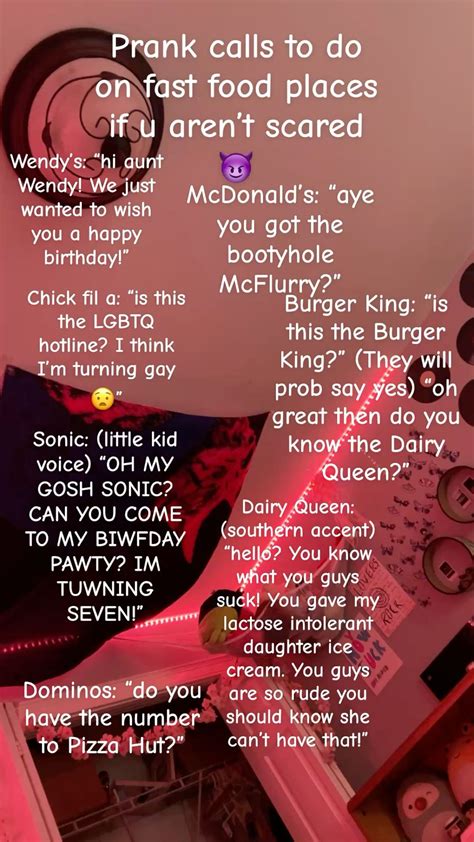 Prank call script ideas in 2025 | Funny numbers to call, Good prank ...