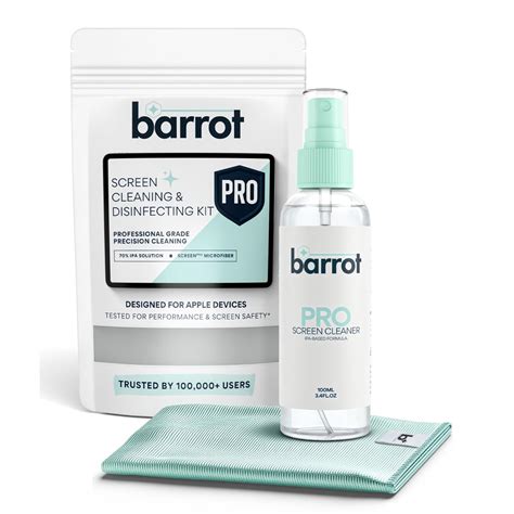 BARROT Screen Cleaning Kit (100ml)- Designed For Apple & Other Devices