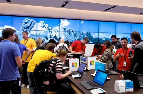 Shop Microsoft Store with an ASL Associate - Microsoft Store Background Background