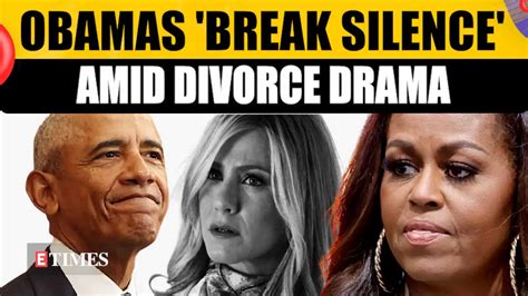 Barack and Michelle Obama Issue First Joint Statement Amid Divorce ...