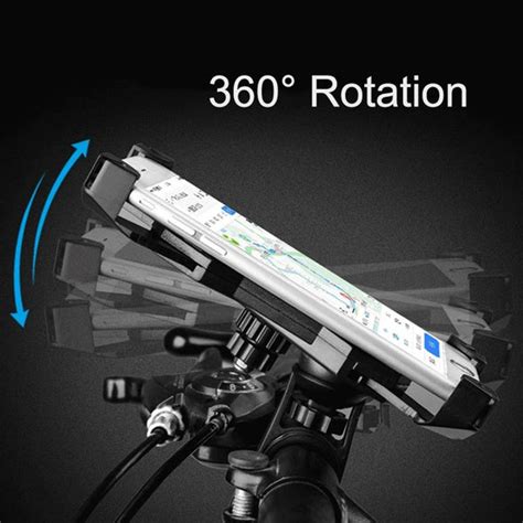 Bike Phone Mount Anti Shake and Stable Cradle Clamp with 360° Rotation ...